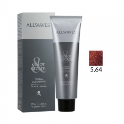 Allwaves Farba Do Włosów 5.64 Czerwony Barolo 100 ml
